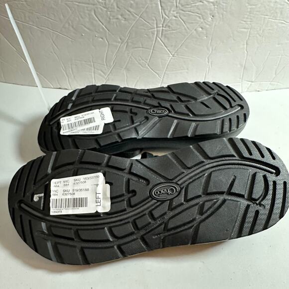Chacos Z/Cloud X2 Solid Black Waterproof Casual Sandals Size 9 - Picture 5 of 6